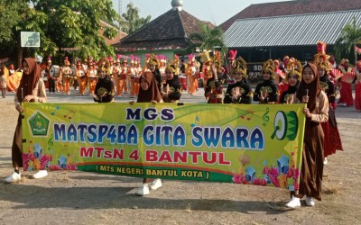 Tampil Memukau MATSP4BA GITA SWARA MTsN 4 Bantul  