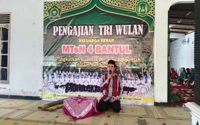 Tingkatkan Kualitas Diri Beribadah, Tema Pengajian Guru Pegawai MTsN 4 Bantul